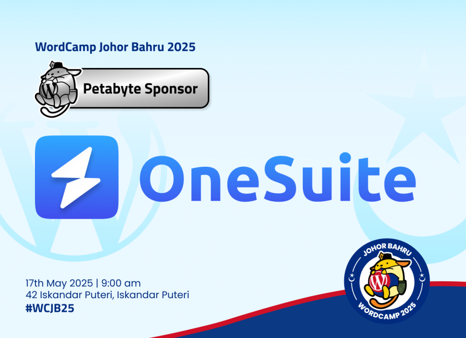 Sponsor Petabyte - OneSuite
