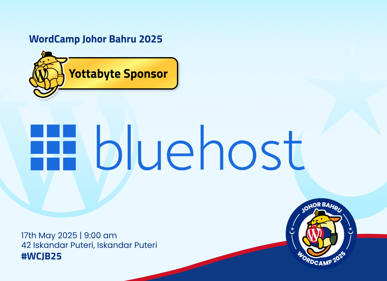 A Big Thank You to Bluehost, Our Yottabyte Sponsor!