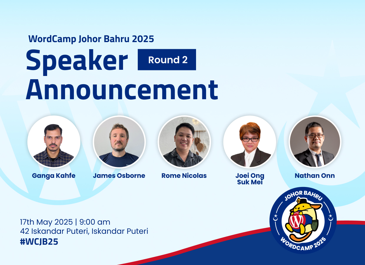 Introducing Speakers Round 2