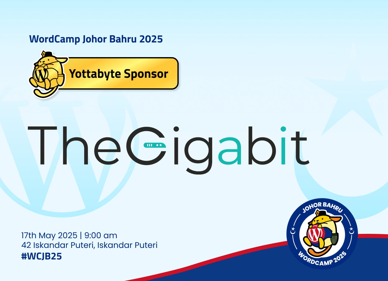 A Big Thank You to TheGigabit, Our Yottabyte Sponsor!