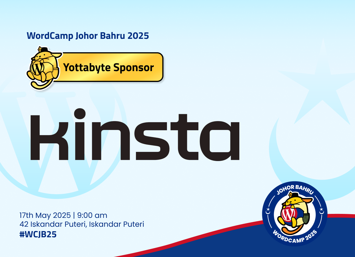 A Big Thank You to Kinsta, Our Yottabyte Sponsor!