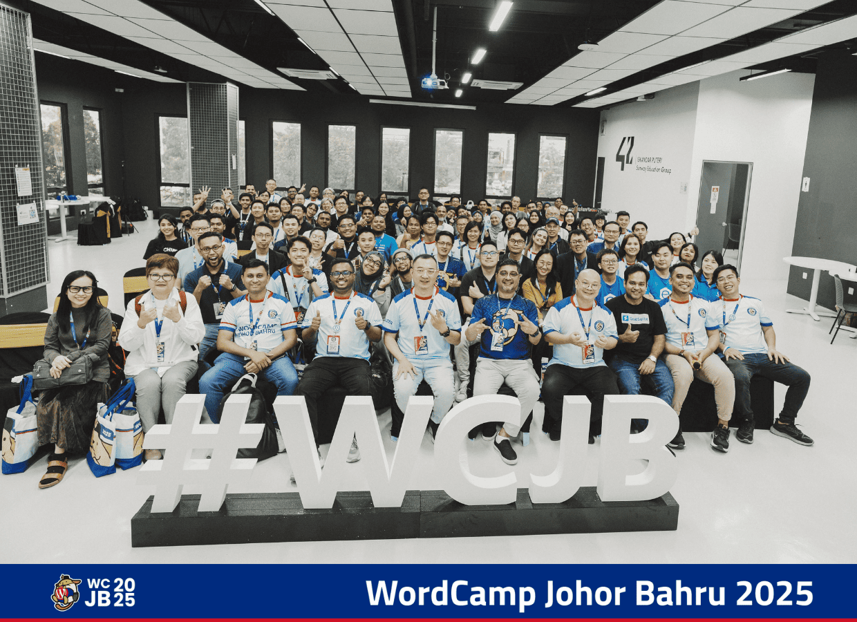 WordCamp Johor Bahru 2025 - Group Photo
