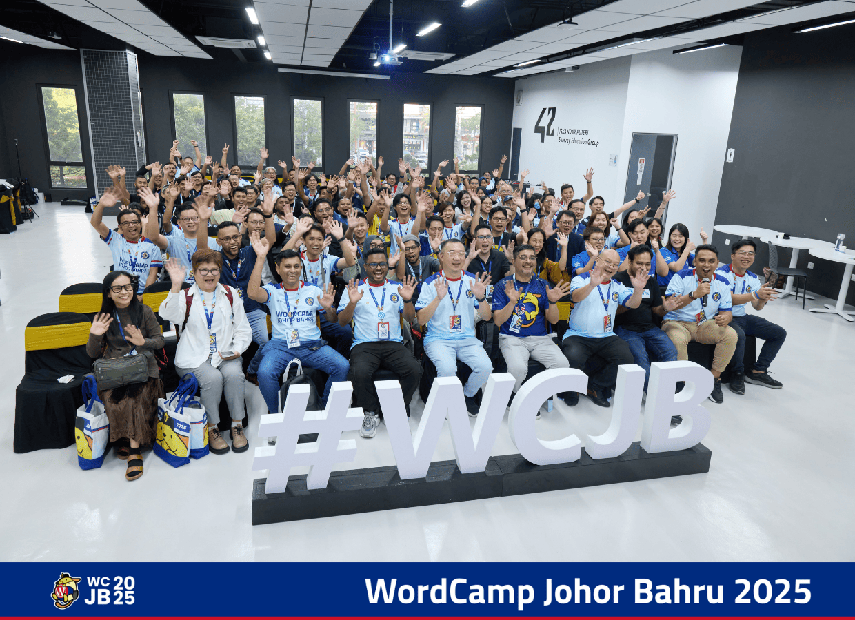 WordCamp Johor Bahru 2025 - Group Photo